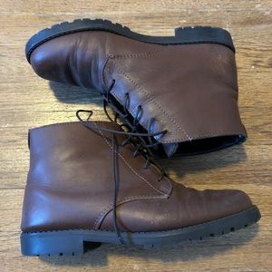 Old school Eddie Bauer leather boots